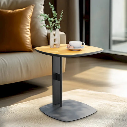 White Square Coffee Table with 2 Drawers