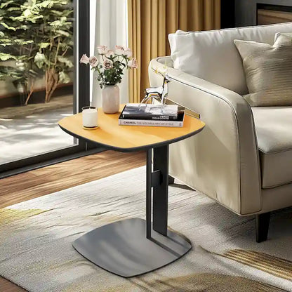 White Square Coffee Table with 2 Drawers