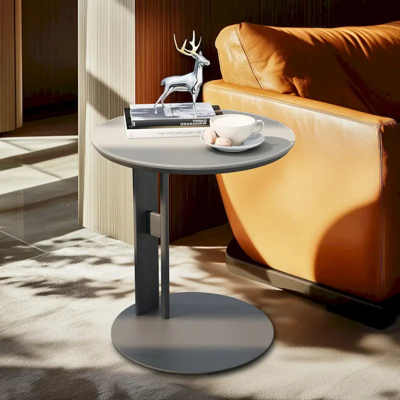 White Square Coffee Table with 2 Drawers