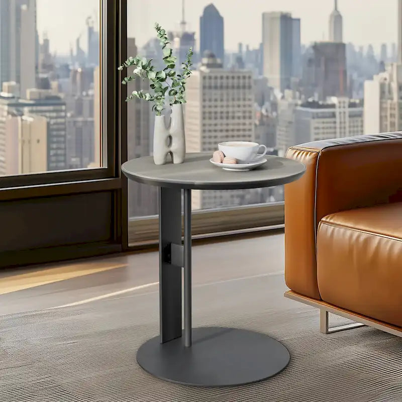 White Square Coffee Table with 2 Drawers