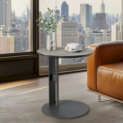 White Square Coffee Table with 2 Drawers