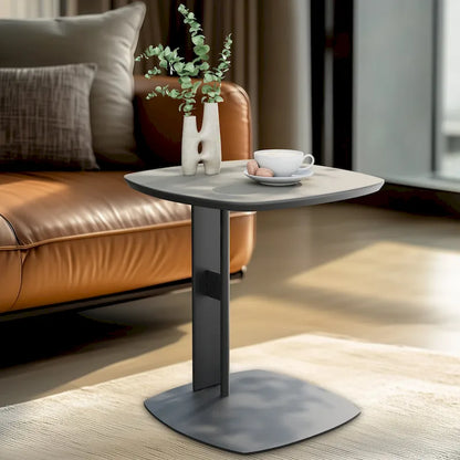 White Square Coffee Table with 2 Drawers