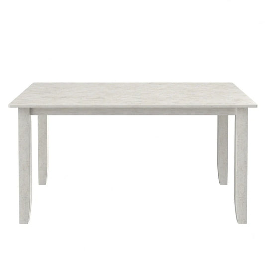 Natural Wood Rectangular Dining Table - Seats 4-6