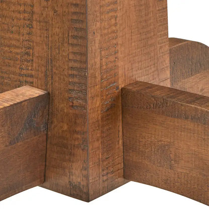 Walnut Round Pedestal Dining Table - Seats 4