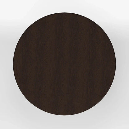 Natural Wood Round Pedestal Dining Table - 42