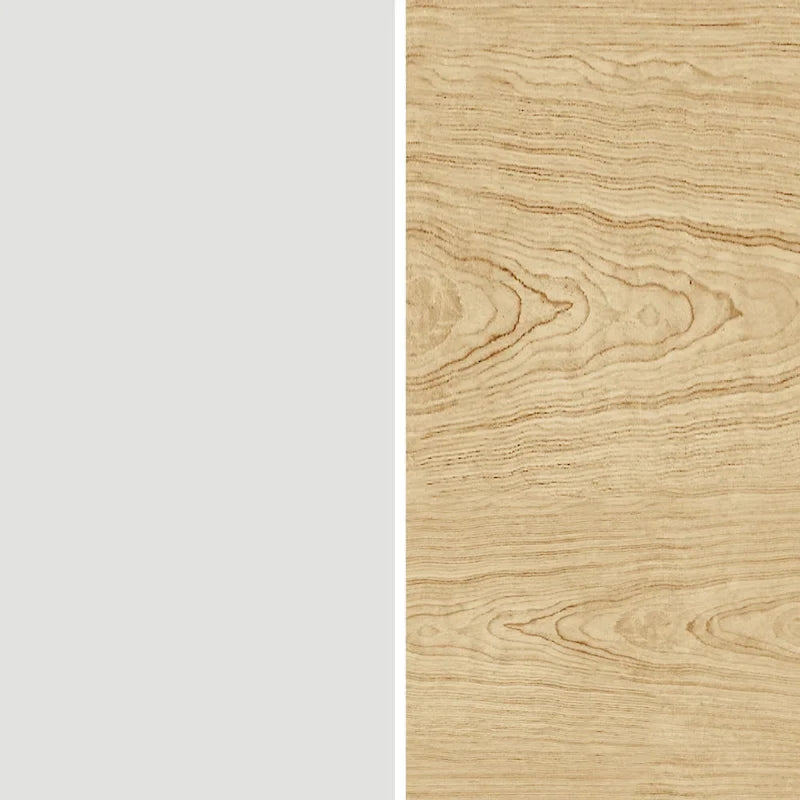 Natural Wood Round Pedestal Dining Table - 42