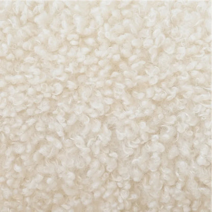 Cream Boucle Accent Chair - Single Seat